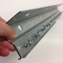 Load image into Gallery viewer, Strip Curtain Door For Cold Trailer / Race Car Trailer- Heavy Duty Universial Hanger 14 Ga Steel