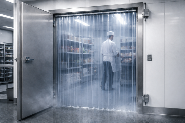 Walk In Strip Curtain Door Kit Cooler Freezer Polar Strips