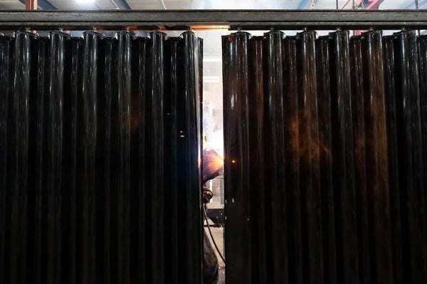 Black Strip Curtain PVC Vinyl Strip Door