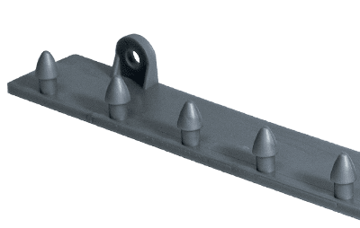 Strip Curtain Door Hanger Choose your Own Size - Cross-linked Polymer