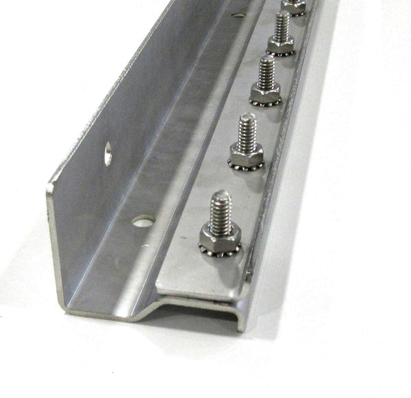 Strip curtain hanger hardware